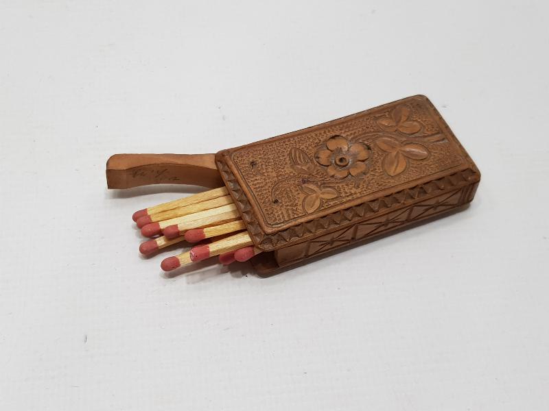 ANTİKA ŞİMŞİR KİBRİT KUTUSU