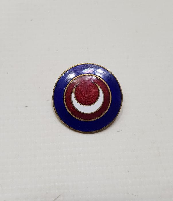 FARKLI FORMDA ANTİKA MİNELİ KIZILAY ROZETİ 