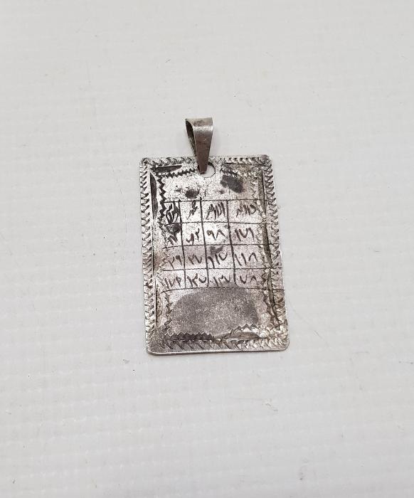 GÜMÜŞ TILSIM KOLYE UCU