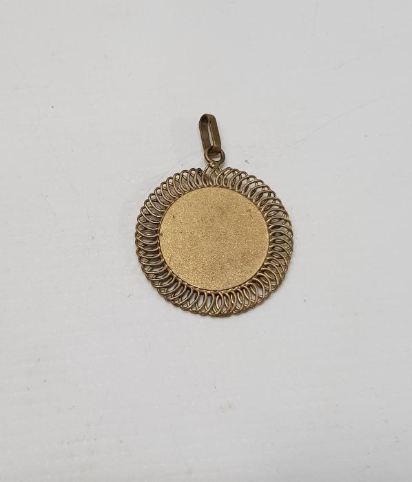 MERYEM ANA GÖRSELLİ ALTIN KAPLAMA KOLYE UCU