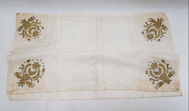 OSMANLI DÖNEMİ ALTIN SIRMA İŞLEMELİ AY YILDIZLI ÇEVRE