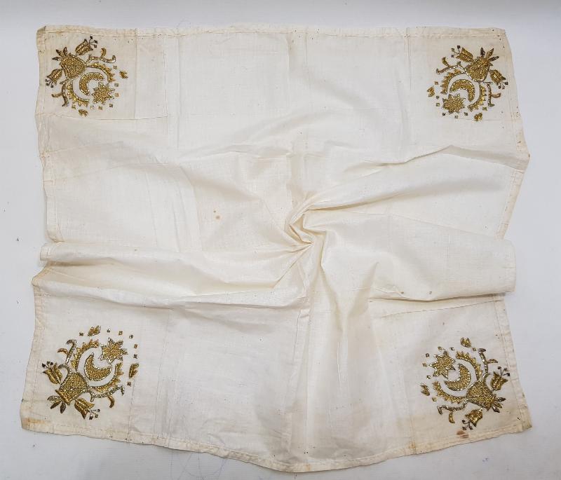 OSMANLI DÖNEMİ ALTIN SIRMA İŞLEMELİ AY YILDIZLI ÇEVRE