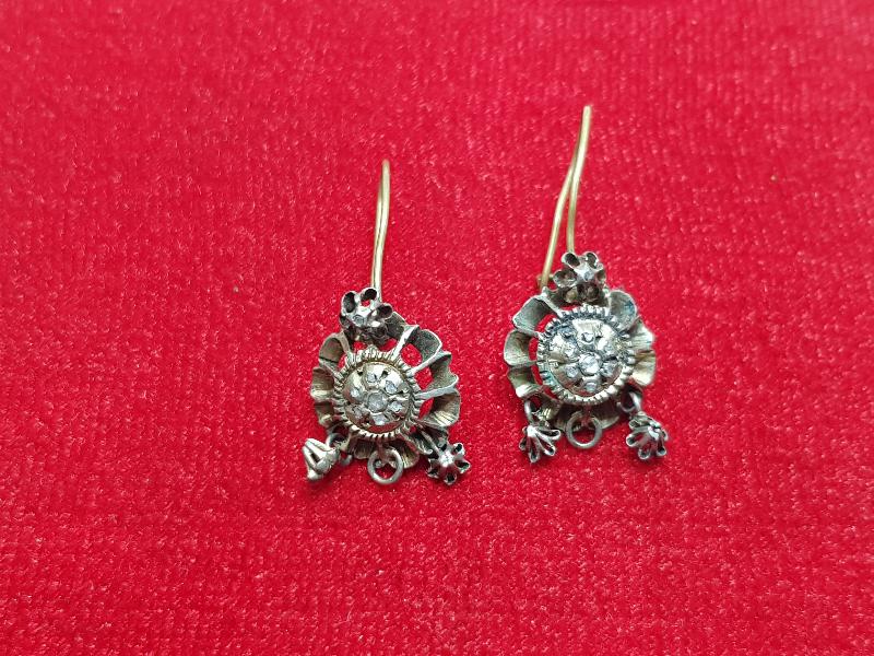 OSMANLI DÖNEMİ ELMAS KÜPE