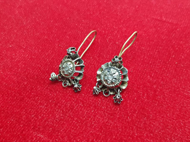 OSMANLI DÖNEMİ ELMAS KÜPE