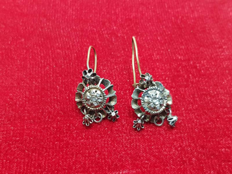 OSMANLI DÖNEMİ ELMAS KÜPE