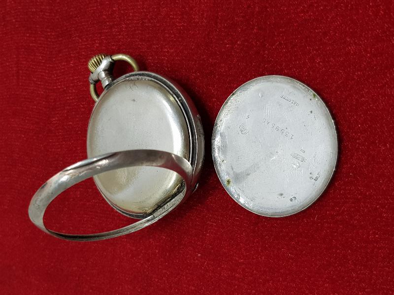 OSMANLI DÖNEMİ GÜMÜŞ KASA OSMANLI KADRANLI CEP SAATİ