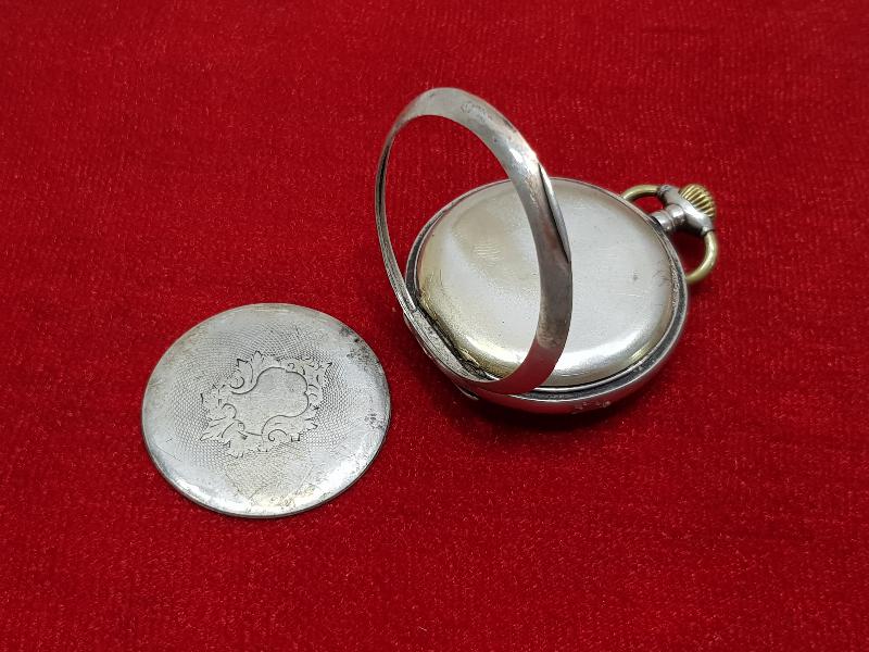 OSMANLI DÖNEMİ GÜMÜŞ KASA OSMANLI KADRANLI CEP SAATİ