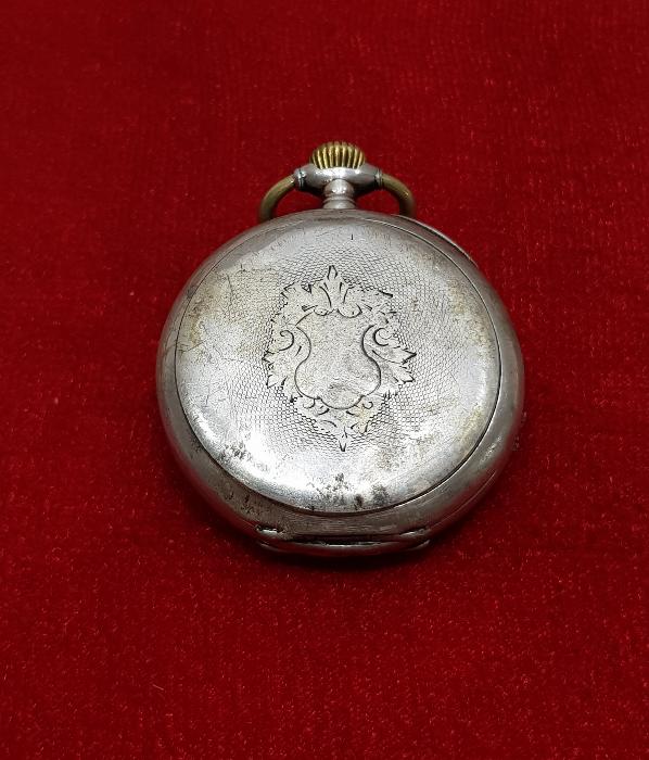 OSMANLI DÖNEMİ GÜMÜŞ KASA OSMANLI KADRANLI CEP SAATİ