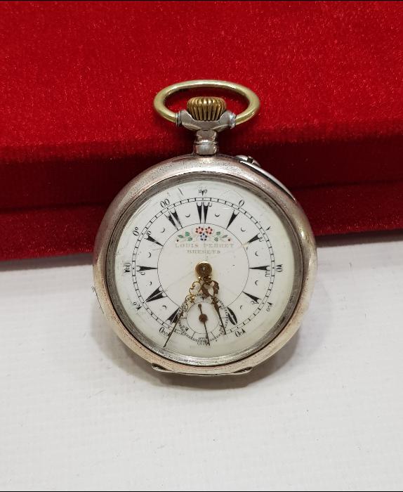 OSMANLI DÖNEMİ GÜMÜŞ KASA OSMANLI KADRANLI CEP SAATİ