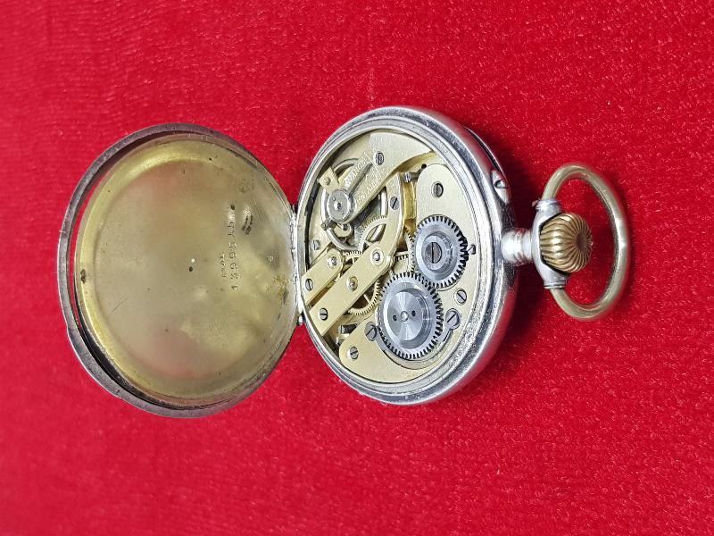 OSMANLI DÖNEMİ GÜMÜŞ KASA OSMANLI KADRANLI CEP SAATİ