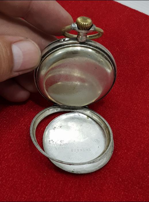 OSMANLI DÖNEMİ GÜMÜŞ KASA OSMANLI KADRANLI CEP SAATİ