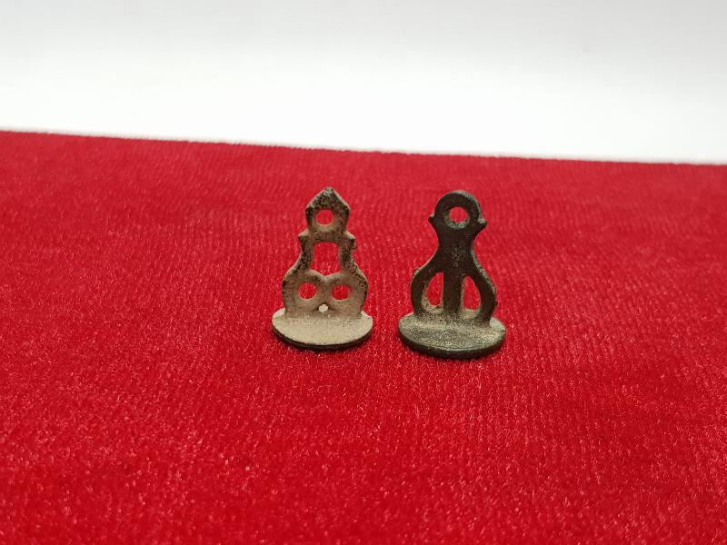 OSMANLICA YAZILI İKİ ADET ŞAHIS MÜHÜRÜ