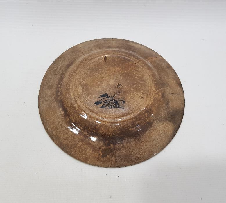 OSMANLI DÖNEMİ İSTANBUL BOĞAZI GÖRSELLİ BOSPHORUS MARKA PORSELEN TABAK