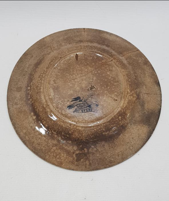 OSMANLI DÖNEMİ İSTANBUL BOĞAZI GÖRSELLİ BOSPHORUS MARKA PORSELEN TABAK