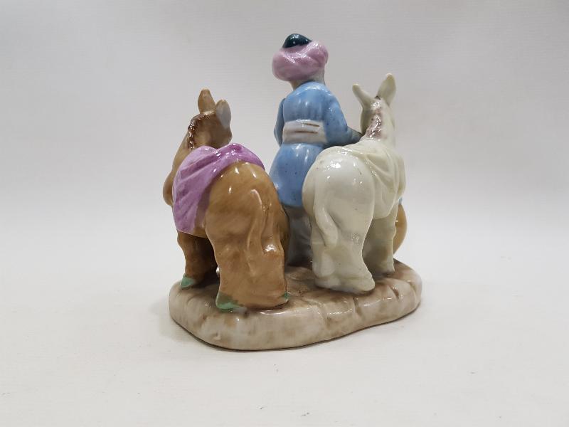 OSMANLI DÖNEMİ NASREDDİN HOCA TİPLEMESİ PORSELEN BİBLO