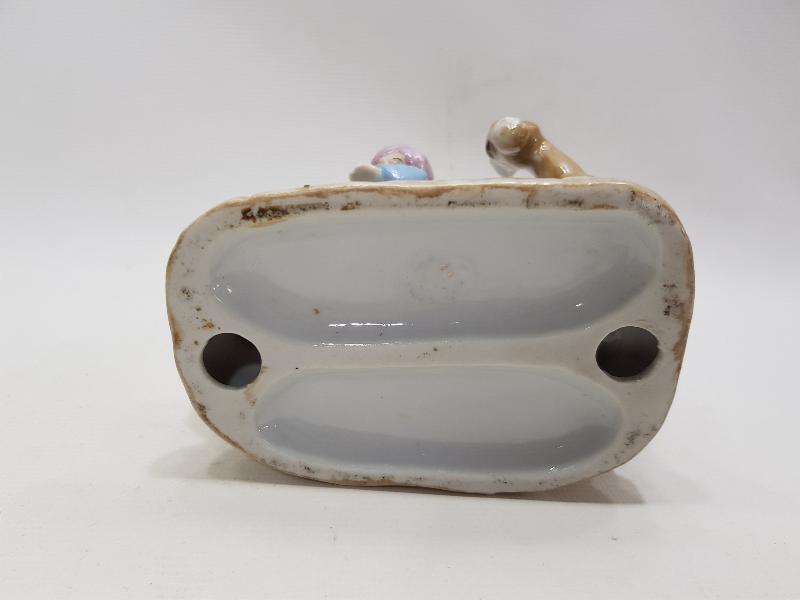 OSMANLI DÖNEMİ NASREDDİN HOCA TİPLEMESİ PORSELEN BİBLO