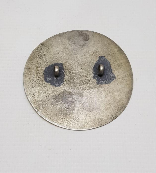 OSMANLI DÖNEMİ NAZAR DUASI YAZILI TILSIMLI GÜMÜŞ NAZARLIK