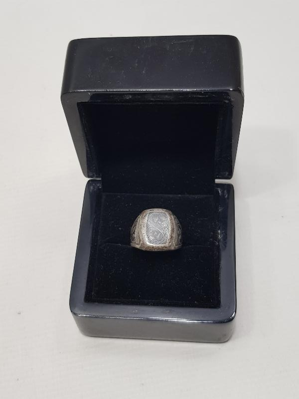 OSMANLI DÖNEMİ RUS YAPIMI SAVATLI GÜMÜŞ YÜZÜK 