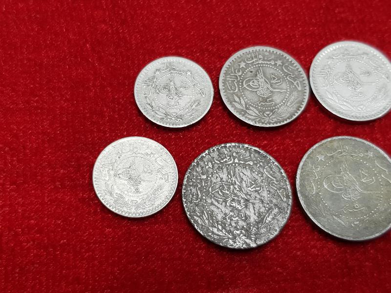 SULTAN MEHMET REŞAD DÖNEMİ MADENİ PARA LOTU