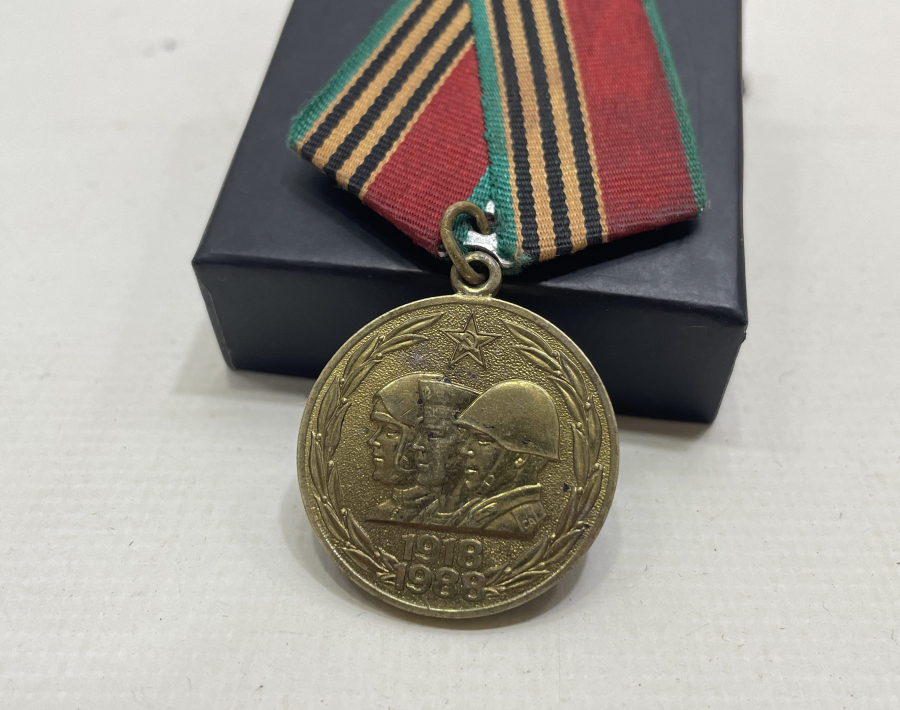 1. DÜNYA SAVAŞI ANISINA BASTIRILMIŞ RUS ASKERİ MADALYA