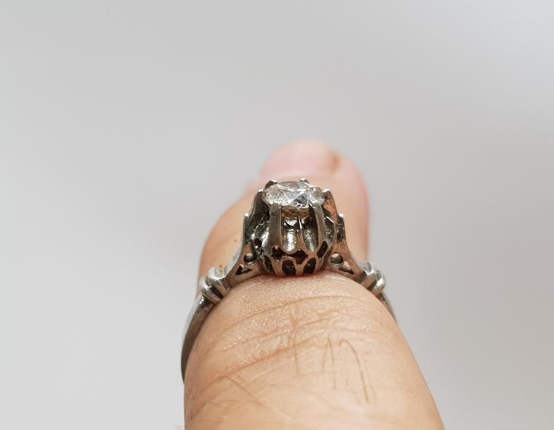 ANTİKA TEKTAŞ YÜZÜK