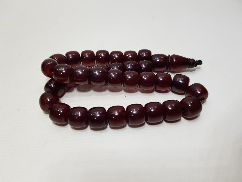 ANTİKA VİŞNE RENGİ KATALİN TESPİH 