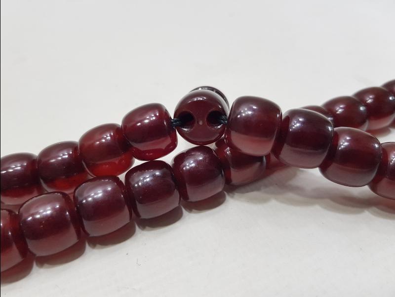 ANTİKA VİŞNE RENGİ KATALİN TESPİH 