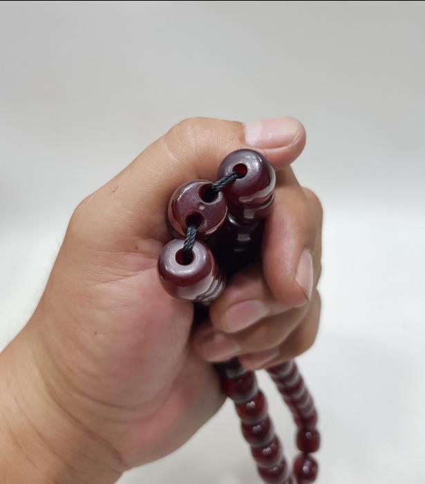 ANTİKA VİŞNE RENGİ KATALİN TESPİH 