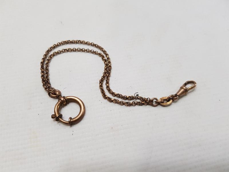 OSMANLI DÖNEMİ ALTIN KAPLAMA CEP SAATİ KÖSTEĞİ