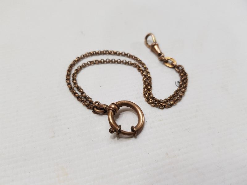 OSMANLI DÖNEMİ ALTIN KAPLAMA CEP SAATİ KÖSTEĞİ