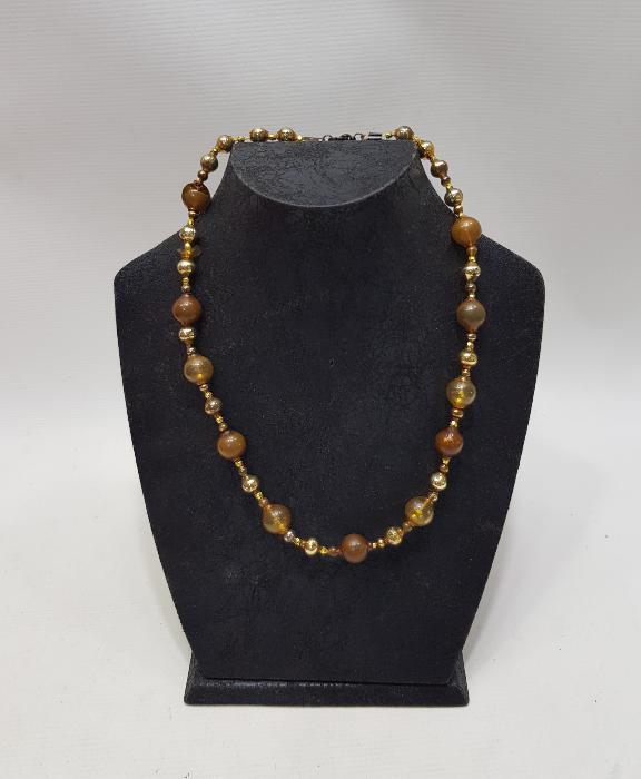 OSMANLI DÖNEMİ ÇOK NADİR ÜFLEME CAM GERDANLIK 