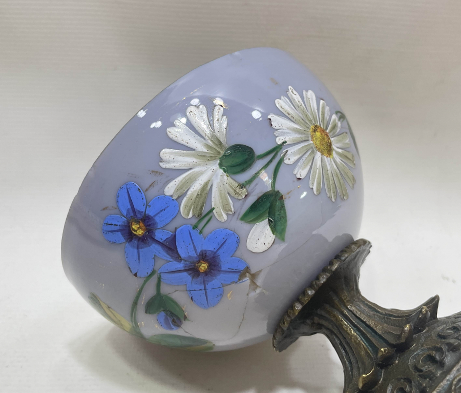 OSMANLI DÖNEMİ EL BOYAMA ÇOK NADİR KARANFİLLİK