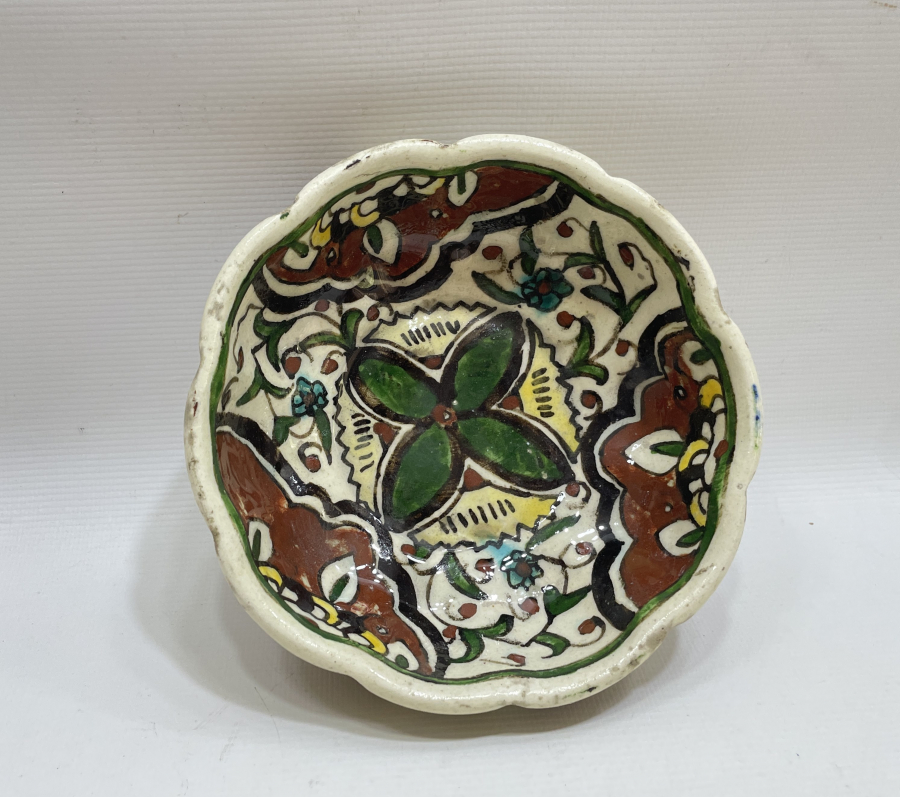 OSMANLI DÖNEMİ EL BOYAMA KÜTAHYA İFTARİYELİK