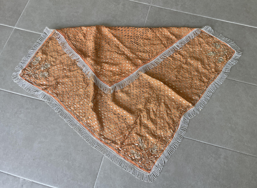 OSMANLI DÖNEMİ NADİR KOZAK TELLİSİ - KINA ÖRTÜSÜ