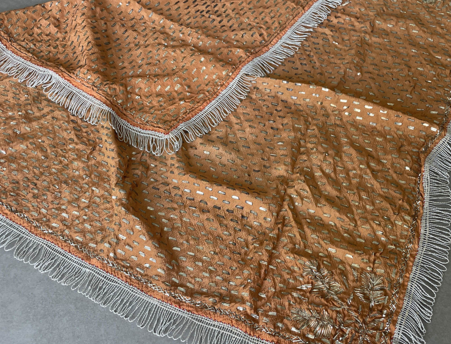 OSMANLI DÖNEMİ NADİR KOZAK TELLİSİ - KINA ÖRTÜSÜ