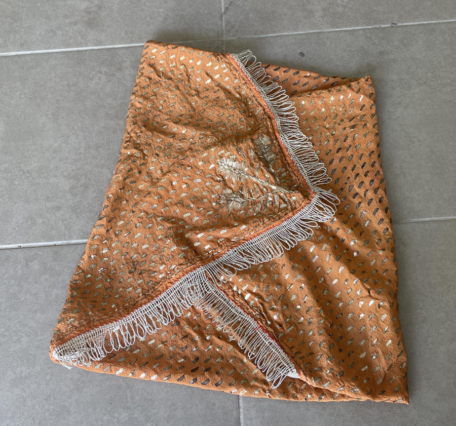 OSMANLI DÖNEMİ NADİR KOZAK TELLİSİ - KINA ÖRTÜSÜ