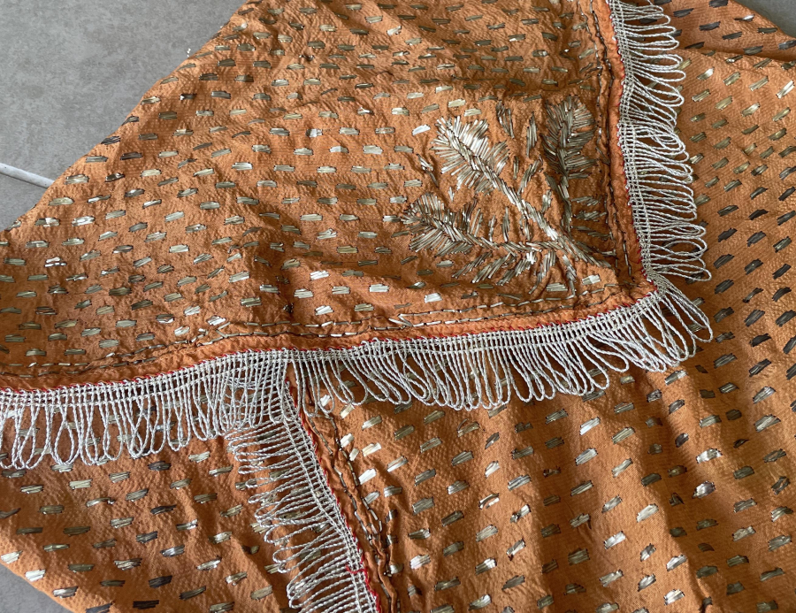 OSMANLI DÖNEMİ NADİR KOZAK TELLİSİ - KINA ÖRTÜSÜ