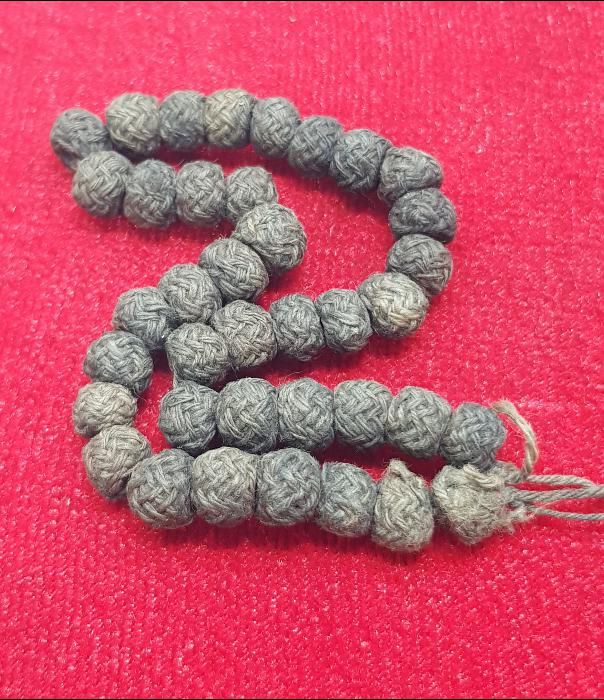 OSMANLI DÖNEMİ TEKKE İŞİ İP ÖRME ÇİLE TESPİHİ