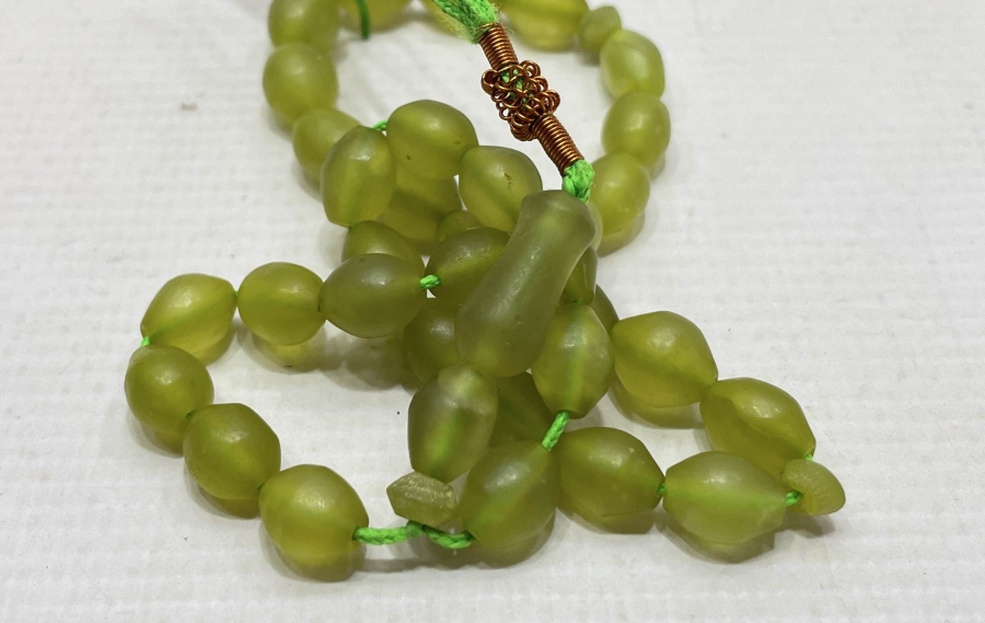 USTA İŞİ ANTİKA ŞAH MAKSUT TAŞINDAN MAMUL TESBİH