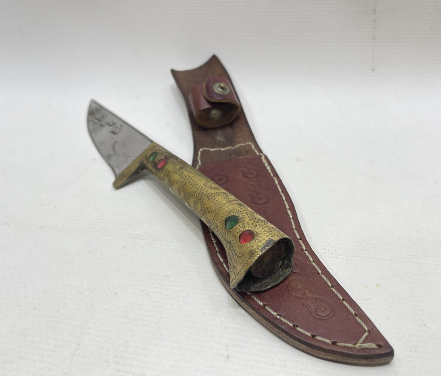 ÜZERİ OSMANLICA YAZILI AVCI BIÇAĞI