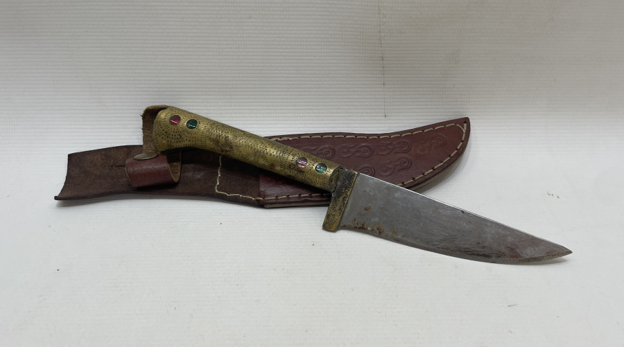 ÜZERİ OSMANLICA YAZILI AVCI BIÇAĞI