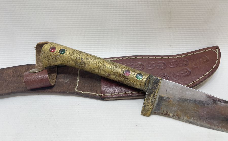 ÜZERİ OSMANLICA YAZILI AVCI BIÇAĞI