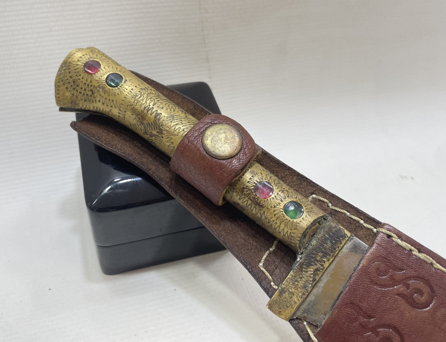 ÜZERİ OSMANLICA YAZILI AVCI BIÇAĞI