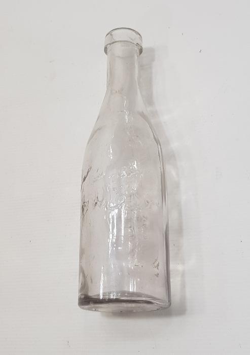 ÜZERİ OSMANLICA YAZILI İZMİR HİMAYEİ ETFAL CEMİYETİ SÜT DAMLASI ŞİŞESİ