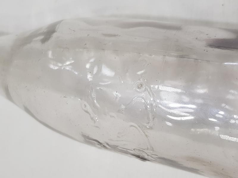 ÜZERİ OSMANLICA YAZILI İZMİR HİMAYEİ ETFAL CEMİYETİ SÜT DAMLASI ŞİŞESİ