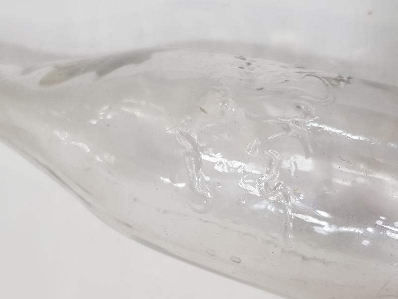 ÜZERİ OSMANLICA YAZILI İZMİR HİMAYEİ ETFAL CEMİYETİ SÜT DAMLASI ŞİŞESİ