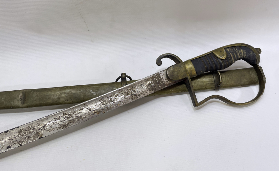 VAHRAM TADJİRİAN USTA YAPIMI NADİR OSMANLI HAFİF SÜVARİ SUBAY KILICI