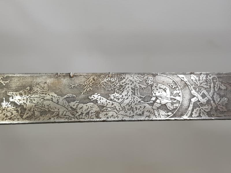 ANTİKA ALMAN AVCI KILICI