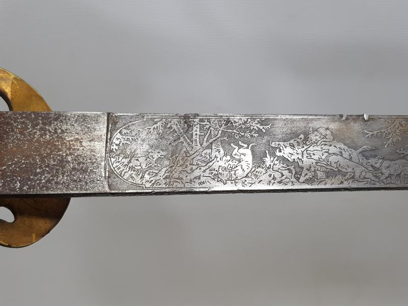 ANTİKA ALMAN AVCI KILICI