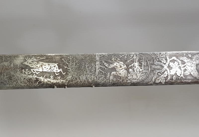 ANTİKA ALMAN AVCI KILICI